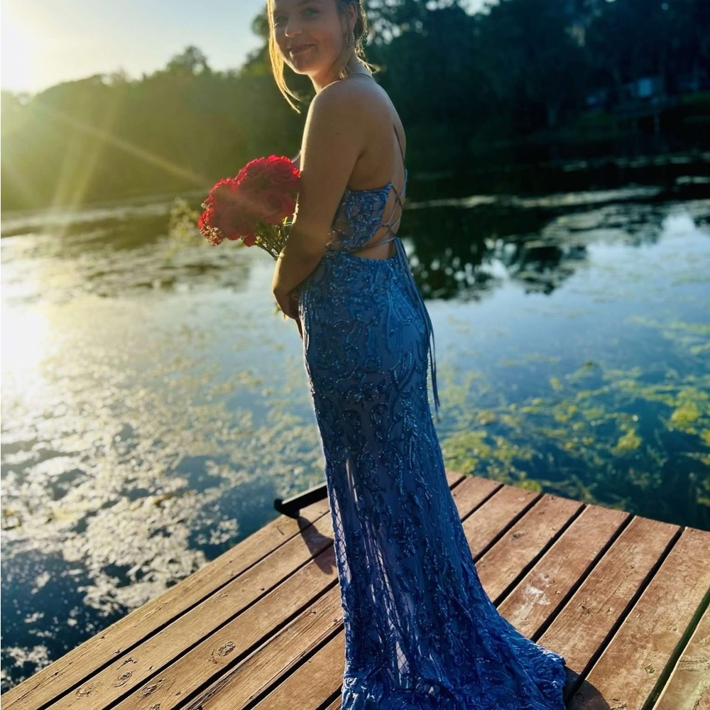 Windsor Royal Blue Prom Dress